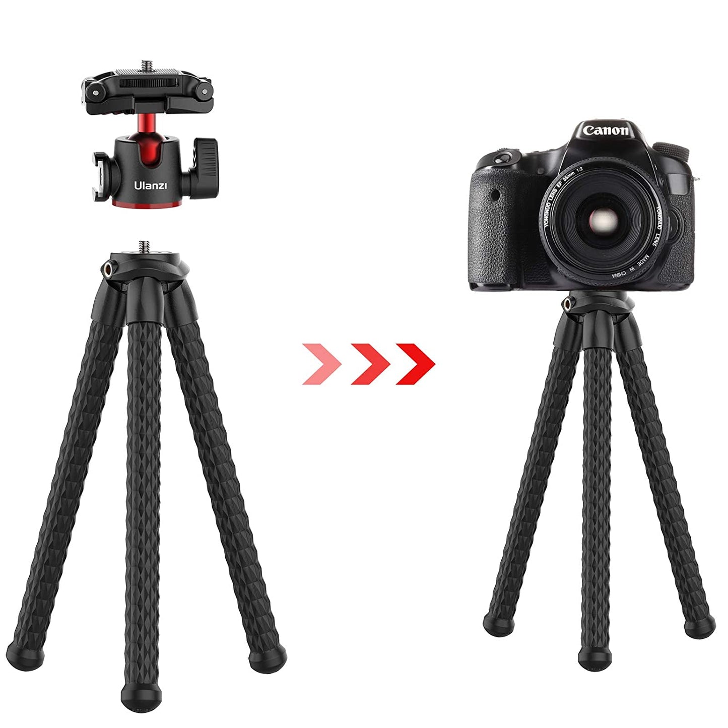 Ulanzi "MT-33 Flexible Mini Tripod with 1/4" Screw for Magic Arm"