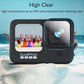 HIFFIN® hero 9 Screen Protector for GoPro Hero 9 Black, Ultra Clear Tempered Glass Screen Protector + Tempered Glass Lens Protector + Tempered Glass Front LCD Display Film for GoPro Hero9 Action Camera