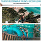 TELESIN 106" Ultra Long Selfie Stick Lightweight High Tenacity Carbon Fibre Extendable Handheld Monopod for Gopro 6 5 4 3+ 3 2 1 Session Digital Camera & Most of the Digital Camera