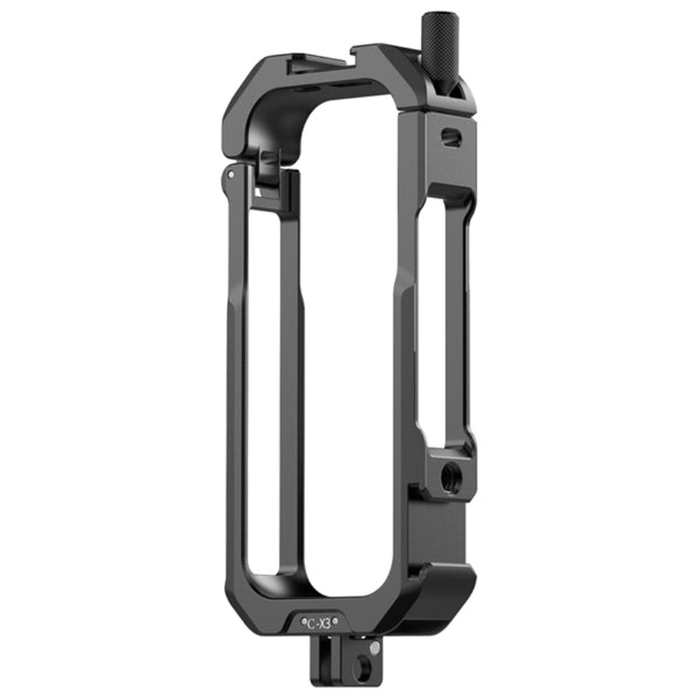 Ulanzi CAGE for One X3 Metal Protective Camera Cage Case Action Camera Rig with Cold Shoe Mount/Magnetic Action Camera Mount Compatible with Insta360 One X3